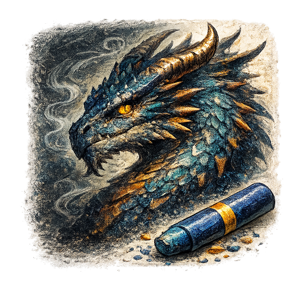 Fantasy Animals with Oil Pastels