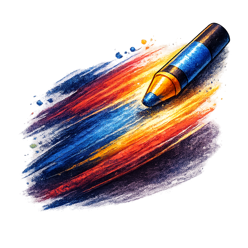 Speed Sketch Challenges for Oil Pastels
