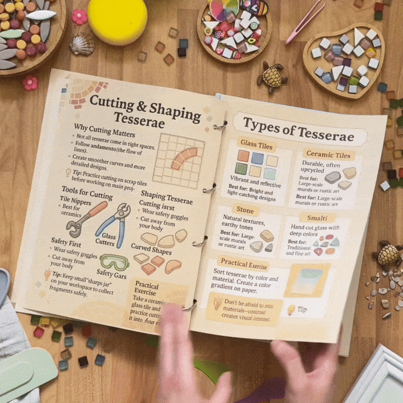 1000+ Mosaic Art Notes – Try Knitting Guides